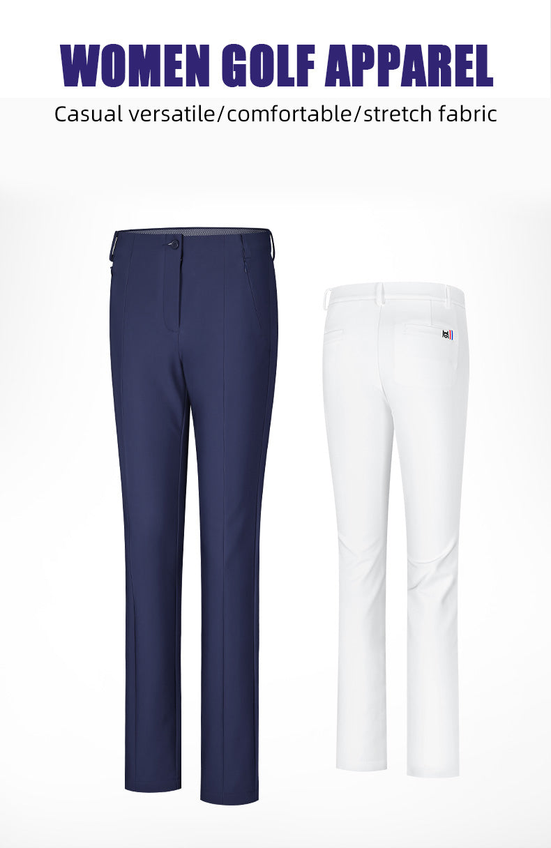 PGM KUZ135 high elastic golf pant cropped pants winter custom straight women golf pants