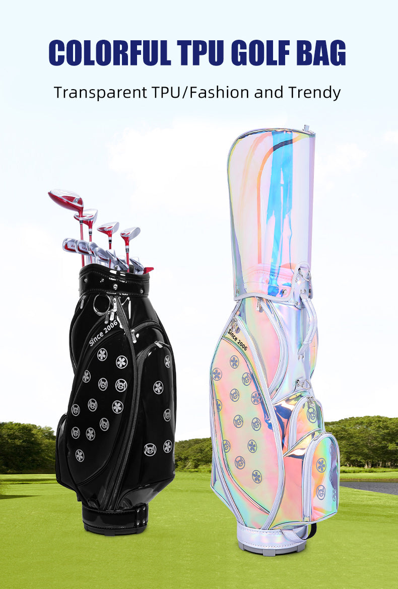PGM QB125 wholesale waterproof golf bag sample TPU custom cart golf bag