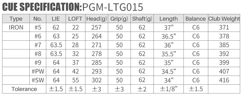 PGM LTG015 VS II High Rebound Titanium Driver Wood Graphite Shaft Golf Club Set For Women
