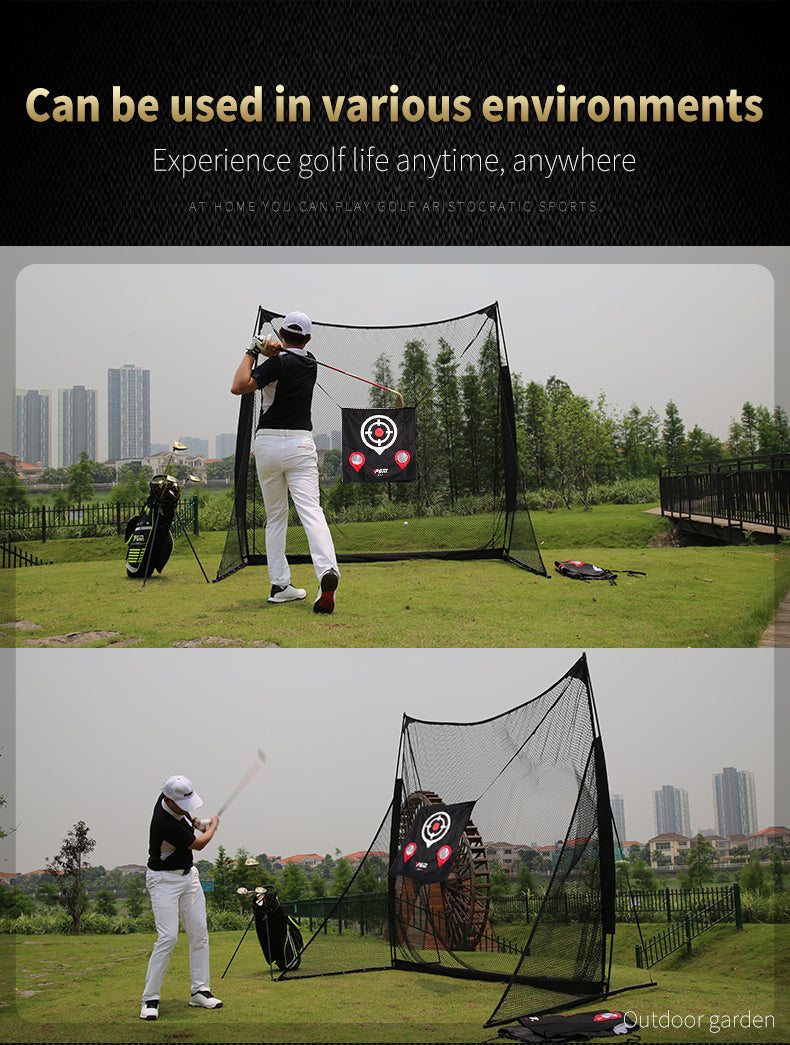 PGM LXW015 Outdoor & Indoor Golf Swing Training Practice net training aids
