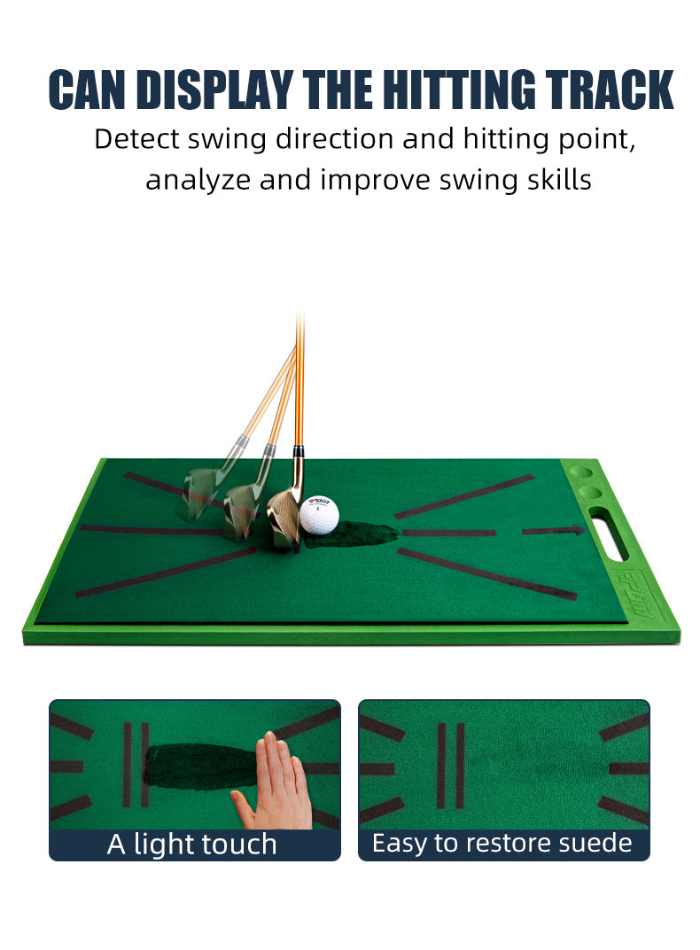 PGM DJD033 chipping golf training mat indoor hitting mini impact golf practice mat