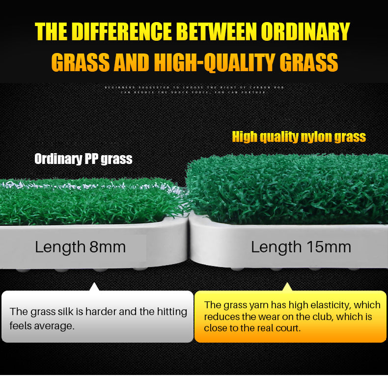 PGM HL001 China mini golf swing trainer mat office indoor practice golf chipping mat