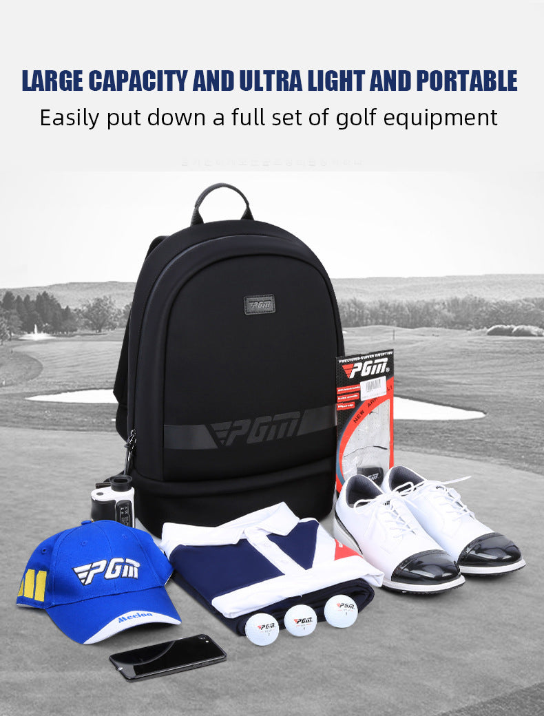 PGM YWB031 golf luxury backpack adjustable straps sport golf bag