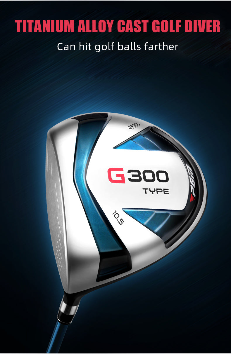 PGM MTG025 G300 left handed golf clubs sets mens graphite branded custom logo golf clubs