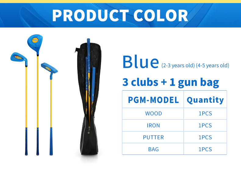 PGM JRTG011 children golf club set kids with bag golf drive putter iron kids golf club set