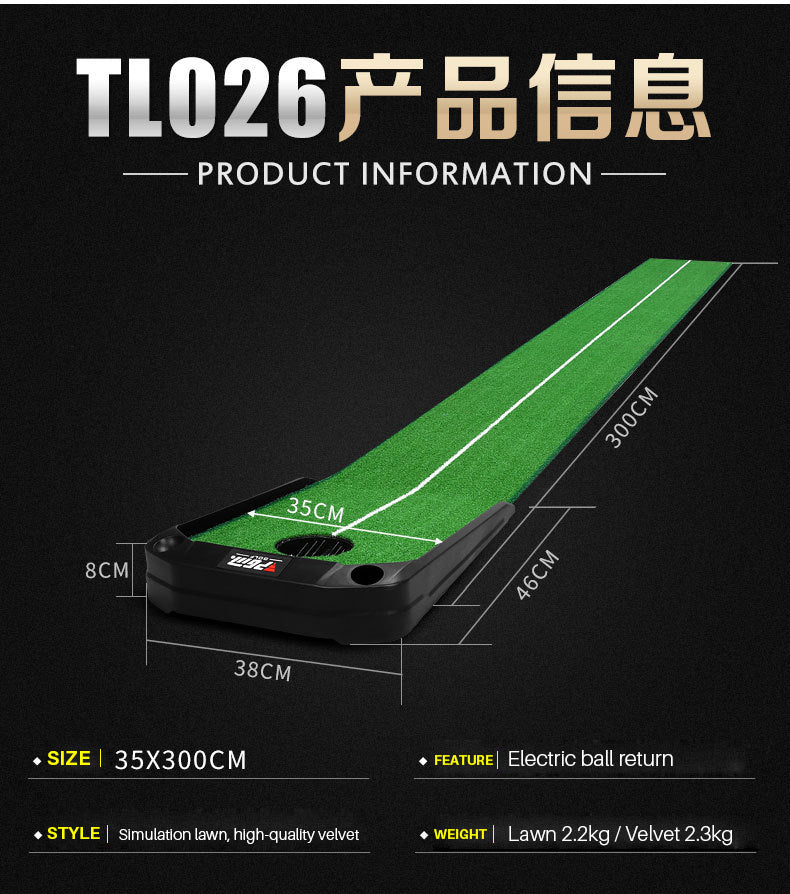 PGM TL026 outdoor mini premium putting mat home office indoor golf practice putting matHot sale products