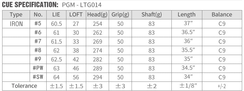 PGM LTG014 RIO II golf clubs complete set women professional golf clubs with staff golf bag