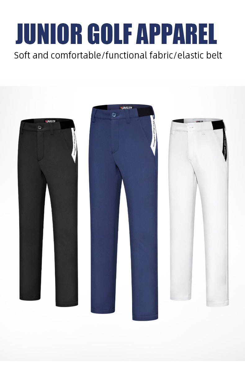 PGM KUZ139 kids blank golf pants joggers clothing athletic boys golf pants