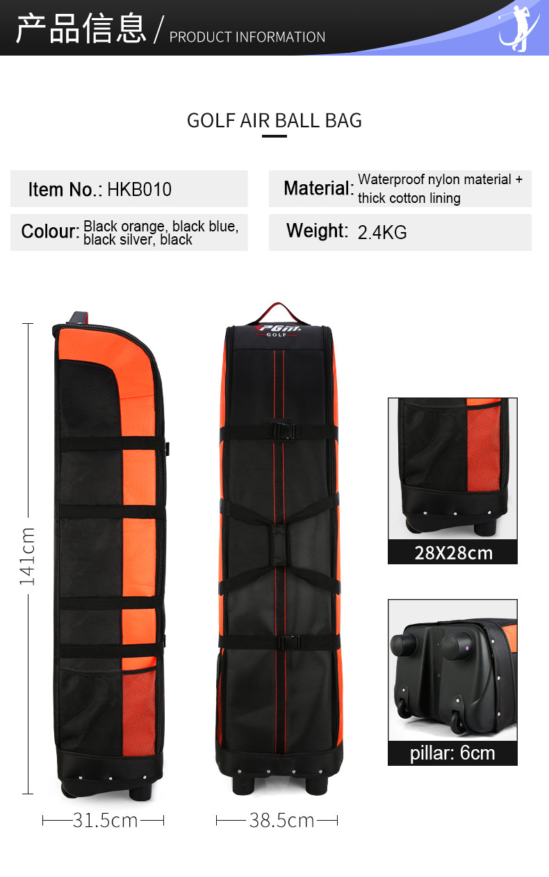 PGM HKB010 custom super light folding Golf Travel Cover For Golf Bag