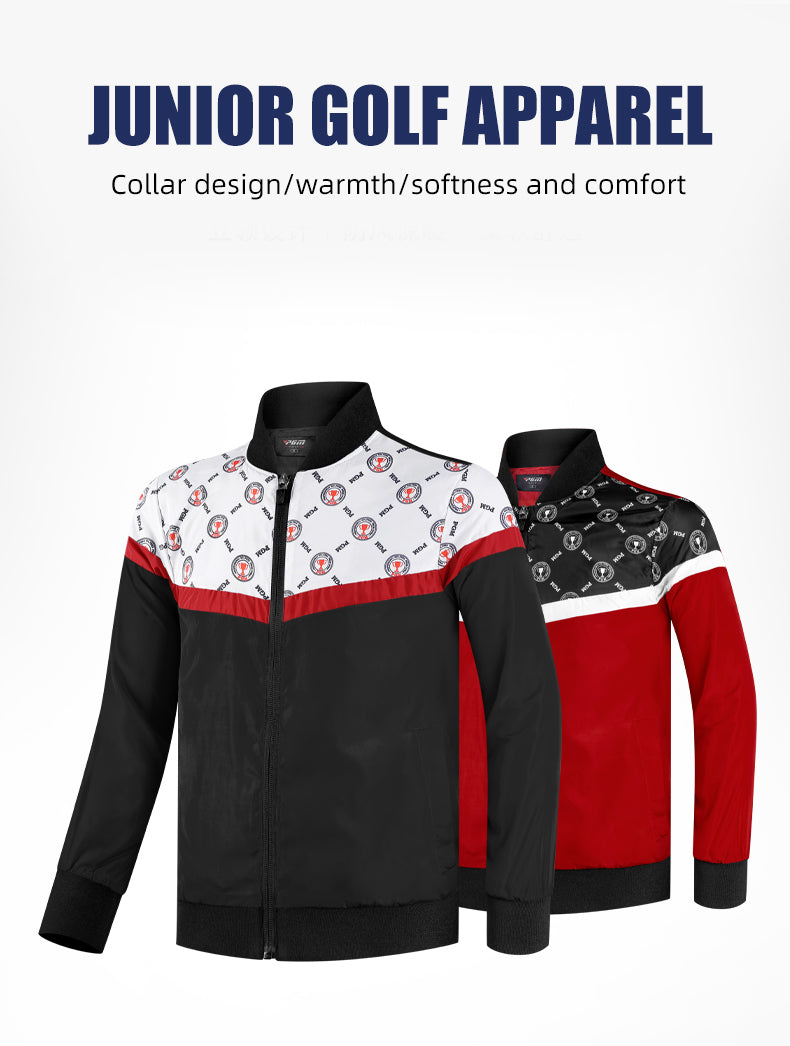 PGM YF432 casual golf shell jacket stand collar outdoor insulated golf jacket