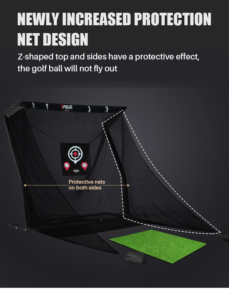 PGM LXW019 golf net indoor target hitting practice 2021 golf net for backyard