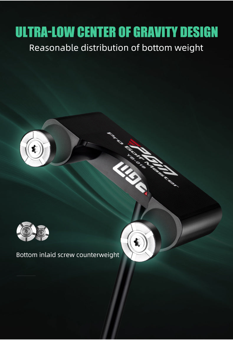 PGM TUG045 wholesale golf stick putter cnc milled standing senior golf putter