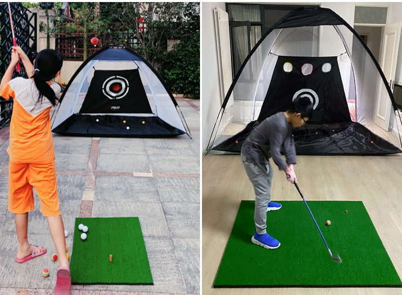 PGM LXW013 golf net cage practice outdoor backyard golf net with target