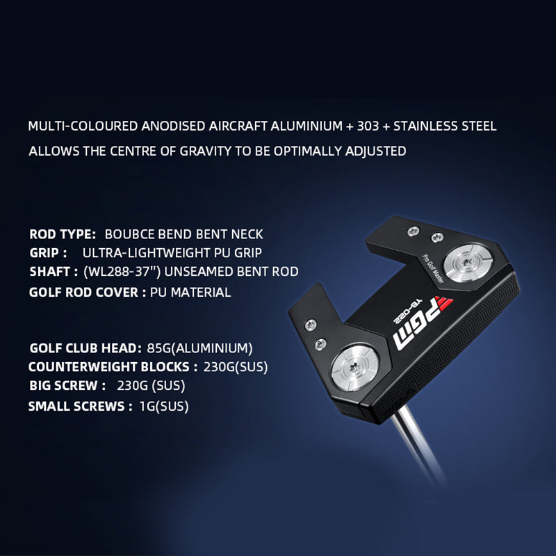 PGM TUG047 stainless steel cnc milled golf putter oem adult mini golf putter