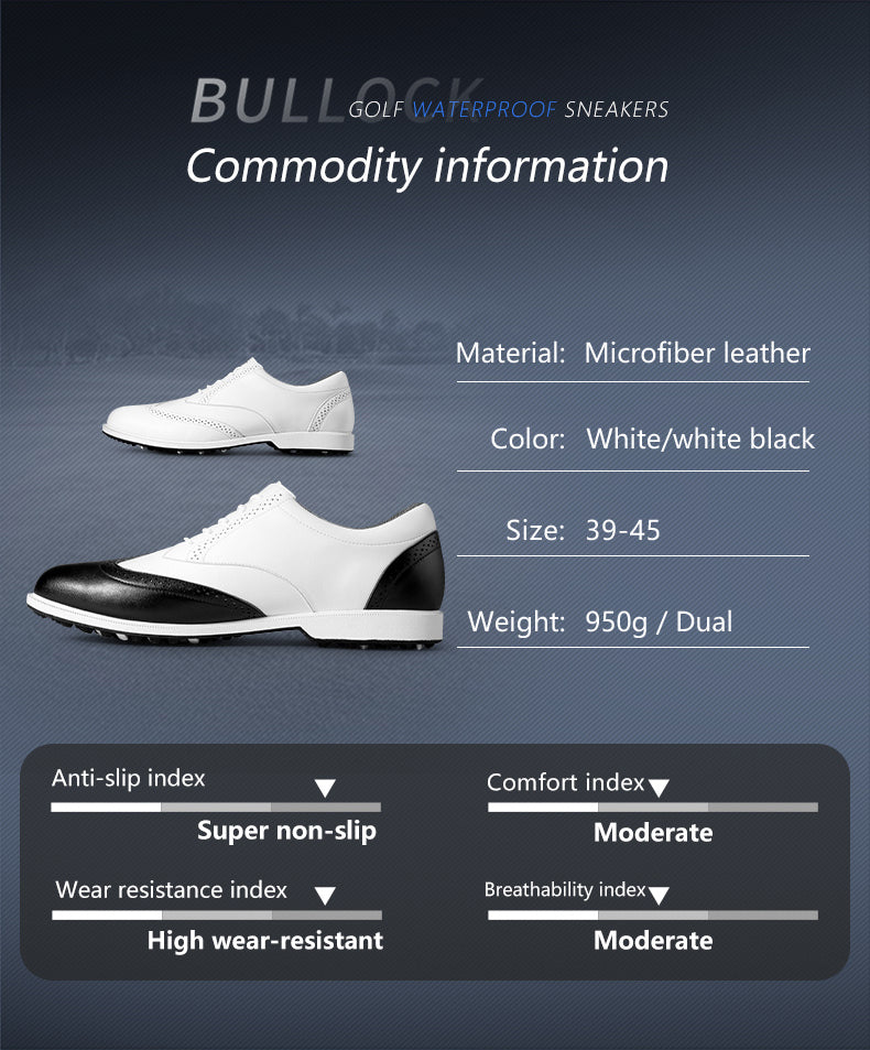 PGM XZ168 Microfiber Waterproof Casual Male Golf Shoes
