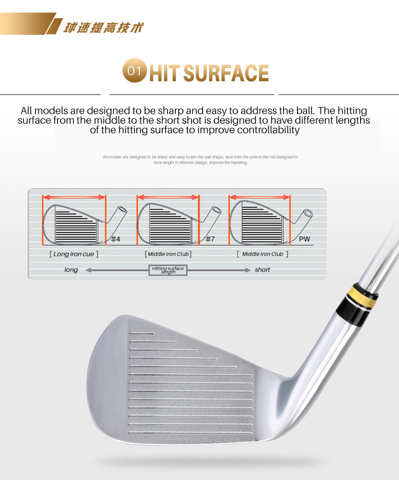 PGM TIG009 premium golf iron right handed 2022 cnc forged golf irons