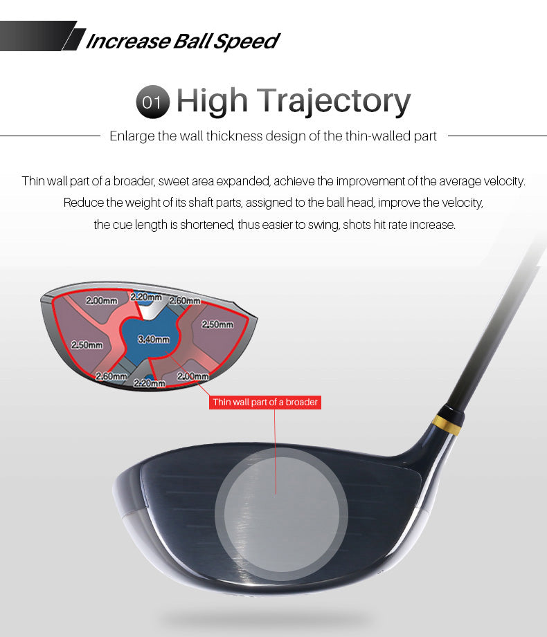 PGM MG009 golf driver titanium china branded mens wood golf driver