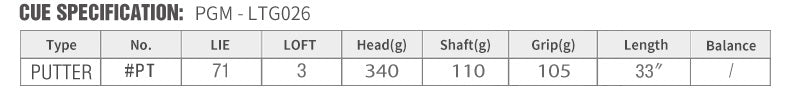 PGM LTG026 NSR II New Design Shiny High Quality Professional Lady Golf Club Low Gravity Center High Rebound with Sakura Golf Bags