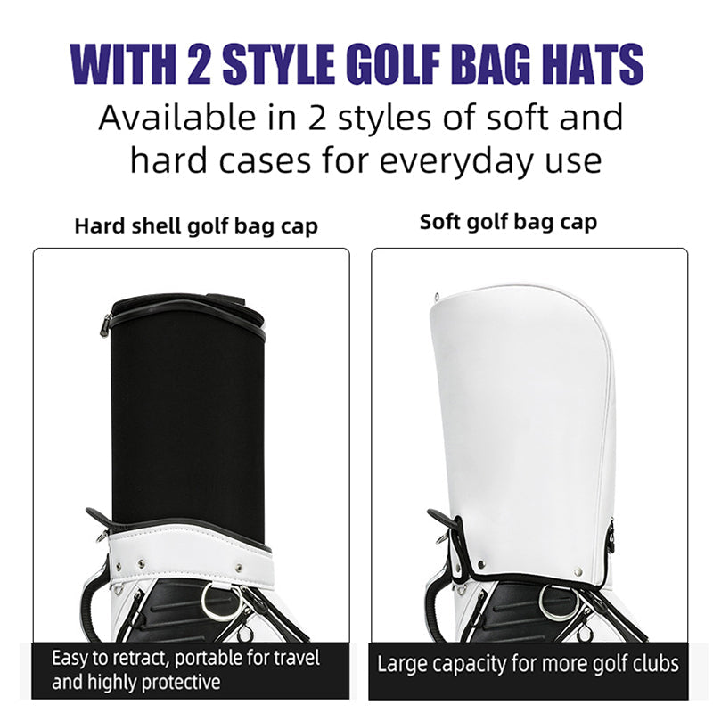 MOEYES M22QB03 golf bag manufacturers china microfiber leather golf bag
