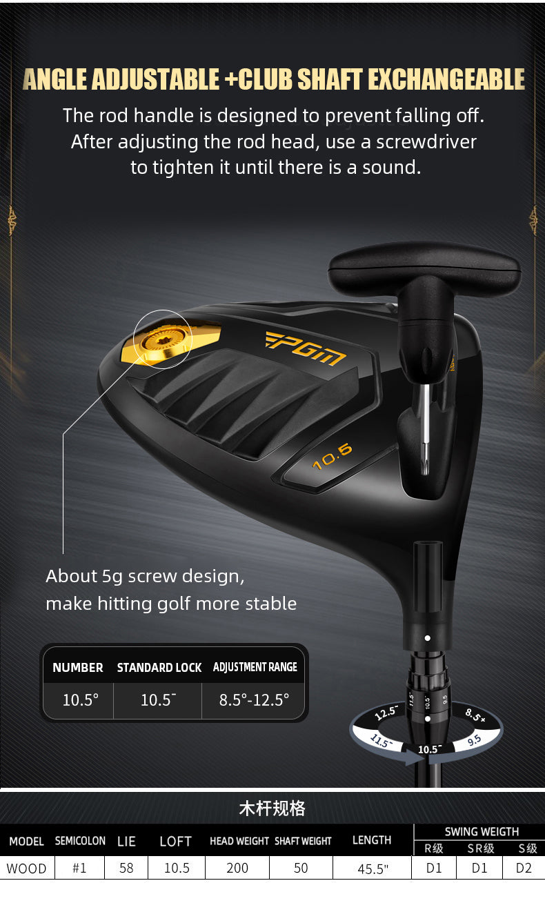 PGM MG039 adjustable loft golf driver deluxe custom made 2022 golf clubs driver