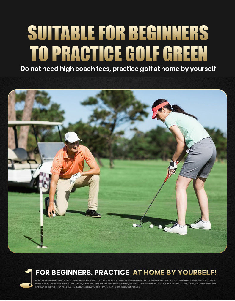 PGM GL001 golf putting green mat outdoor golf putting green with aiming line