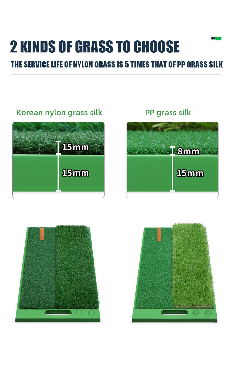 PGM DJD032 custom logo golf carpet mat 30*60cm mini golf hitting mats