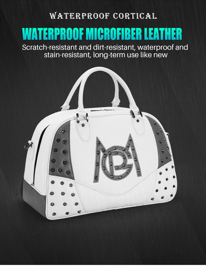 PGM YWB032 oem large womens golf boston bags with rivet