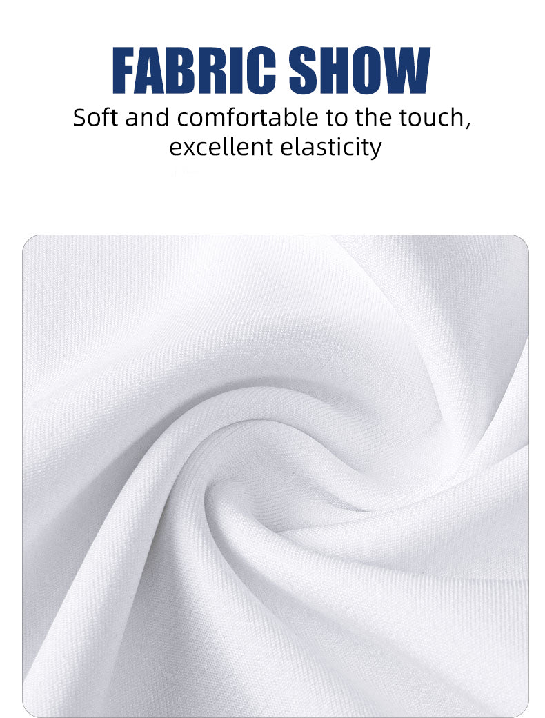 PGM YF489 long sleeve golf polo shirt sportswear white fashionable men lapel golf polo