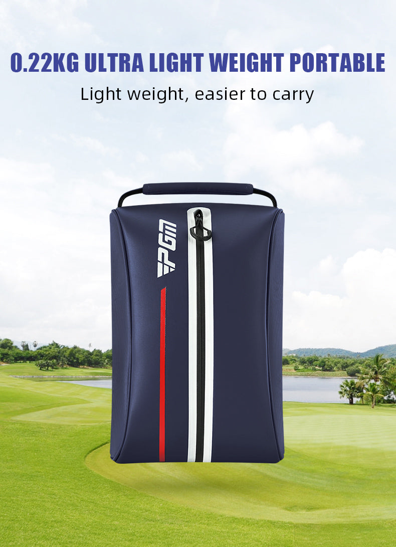 PGM XB006 custom golf shoe bag waterproof nylon fabric golf shoe bags