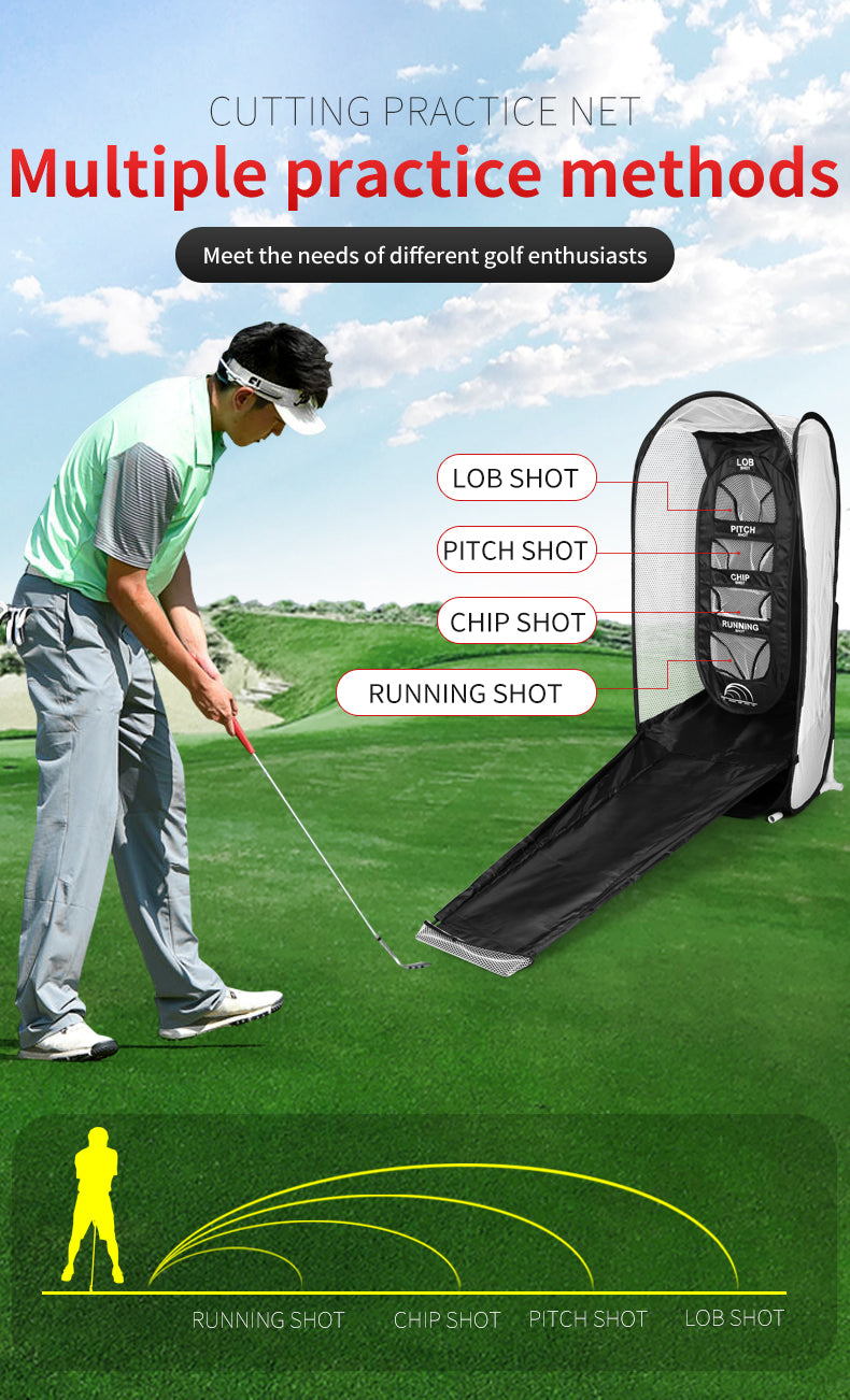 PGM LXW017 indoor home foldable portable golf chipping practice net