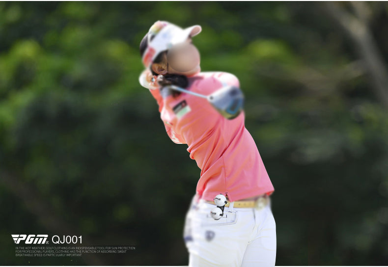 New PGM Golf Clip Holds Two Balls Rotatable Foldable Ball Clip Accessories Golf Fan Supplies Convenient Easy to Carry