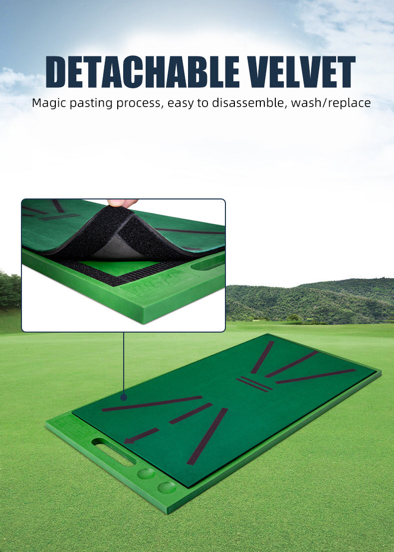 PGM DJD033 chipping golf training mat indoor hitting mini impact golf practice mat