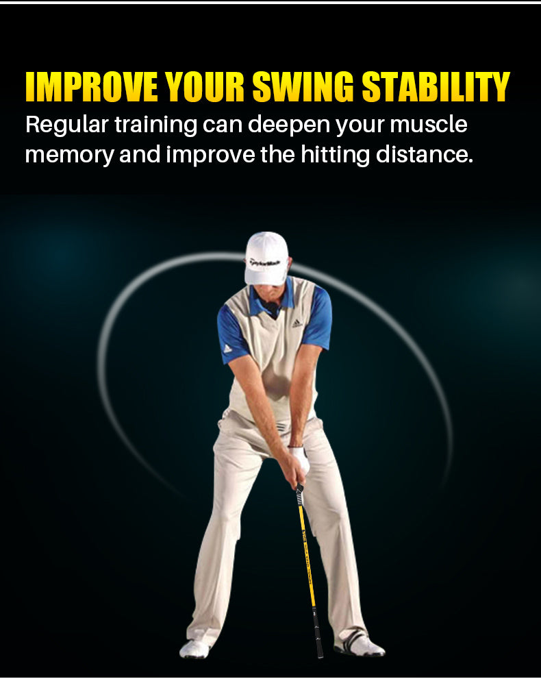 PGM HL004 golf training aids swing stick double-habdled golf swing trainer