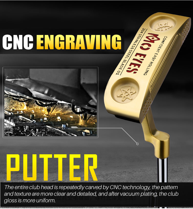 MO EYES TuG020 Right handed side Golf putter made of 304 soft iron