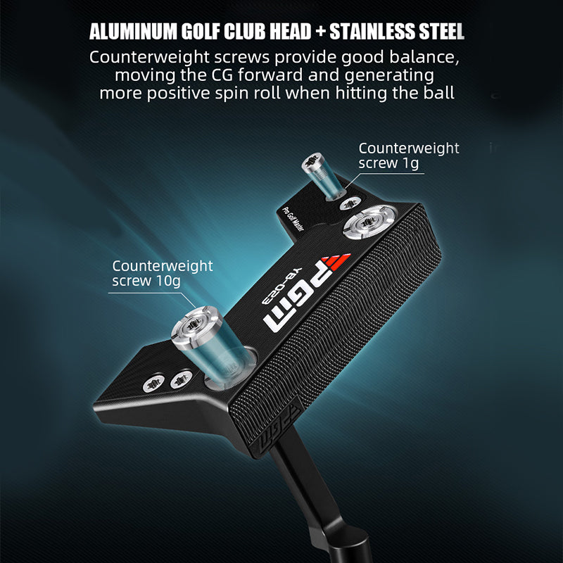 PGM TUG048 2022 golf putter oem aluminum club head black golf putter