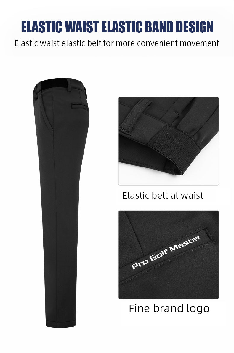 PGM KUZ140 boys slim fit golf pants nylon spandex junior golf pants
