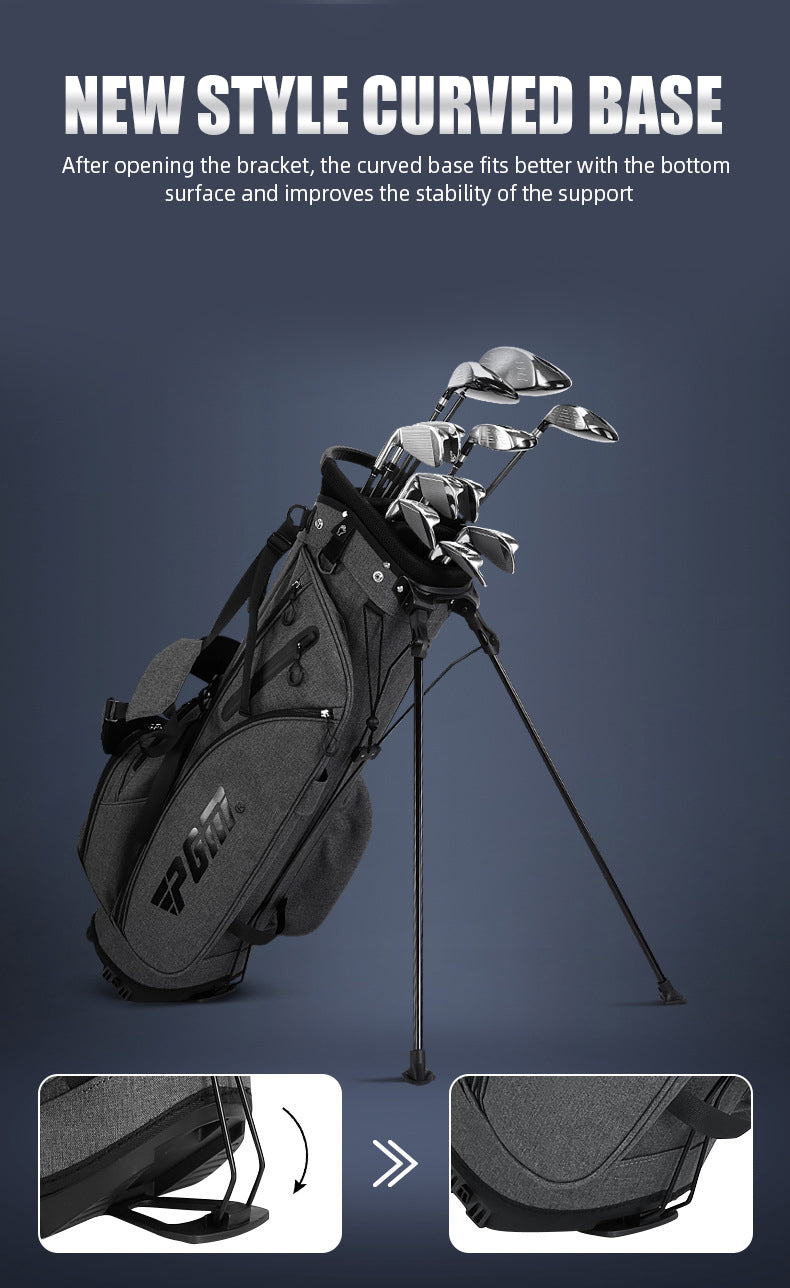 PGM QB092 custom golf stand bag quality lightweight stand golf bag with strap