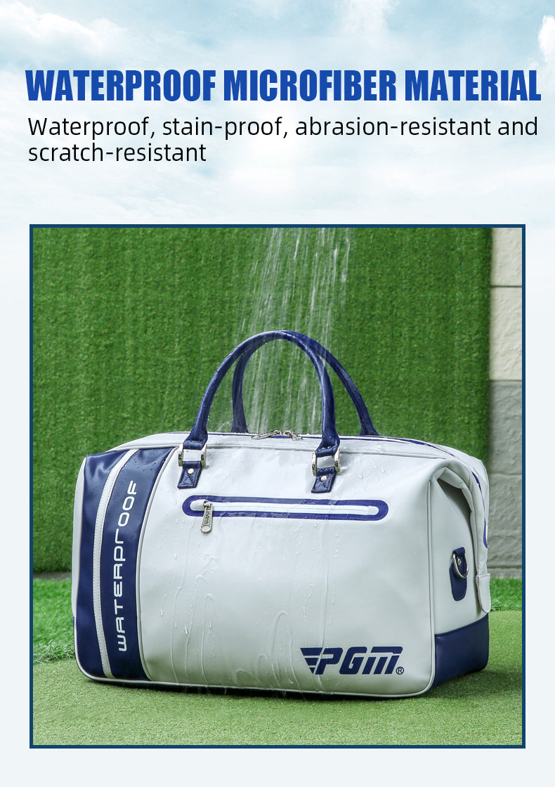 PGM YWB038 golf shoe bags white waterproof custom logo golf boston bag