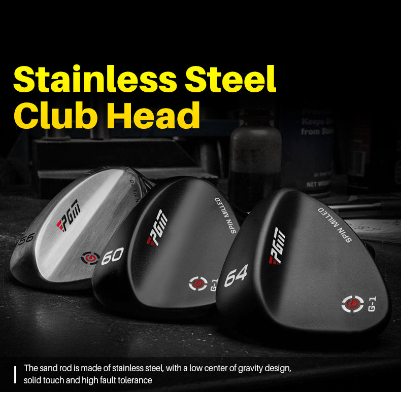 PGM SG002 golf sand wedge 60 stainless steel right hand black golf wedge