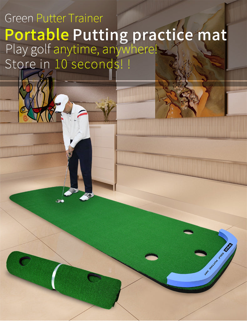 PGM GL012 mini putting green trainer indoor practice putting green