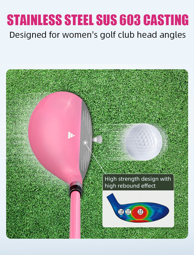 PGM LTG025 left handed made in China golf clubs set oem ladies golf club set