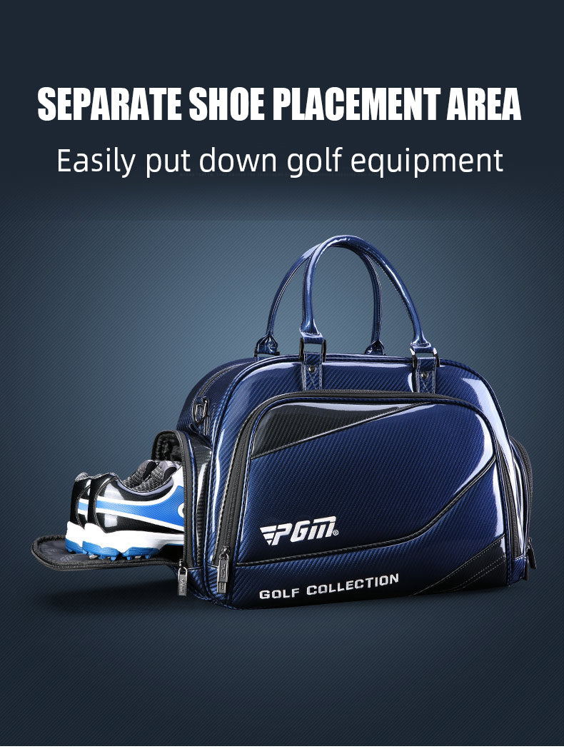 PGM YWB036 men waterproof golf boston sport clothing bag with shoe compartment
