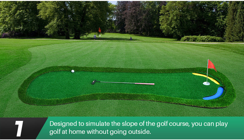 PGM GL003 anti-drop ball indoor practice mini golf putting green