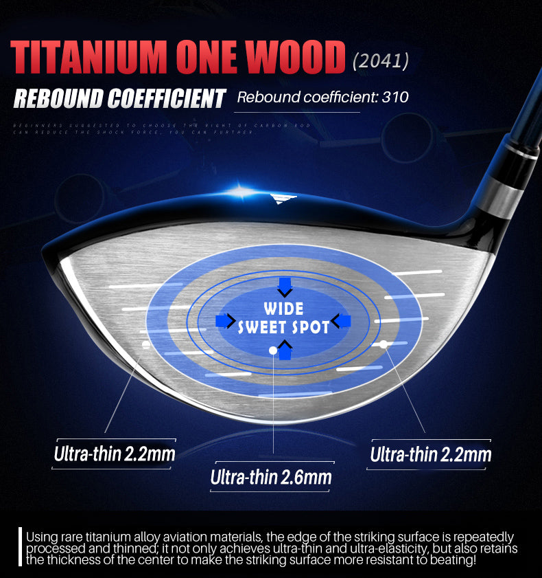 PGM MG025 club de left hand golf driver light weight men's golf drivers