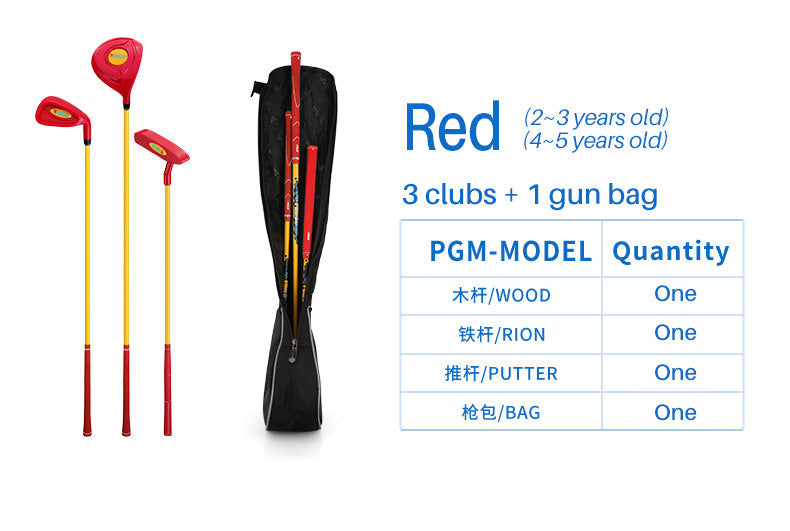 PGM JRTG011 children golf club set kids with bag golf drive putter iron kids golf club set