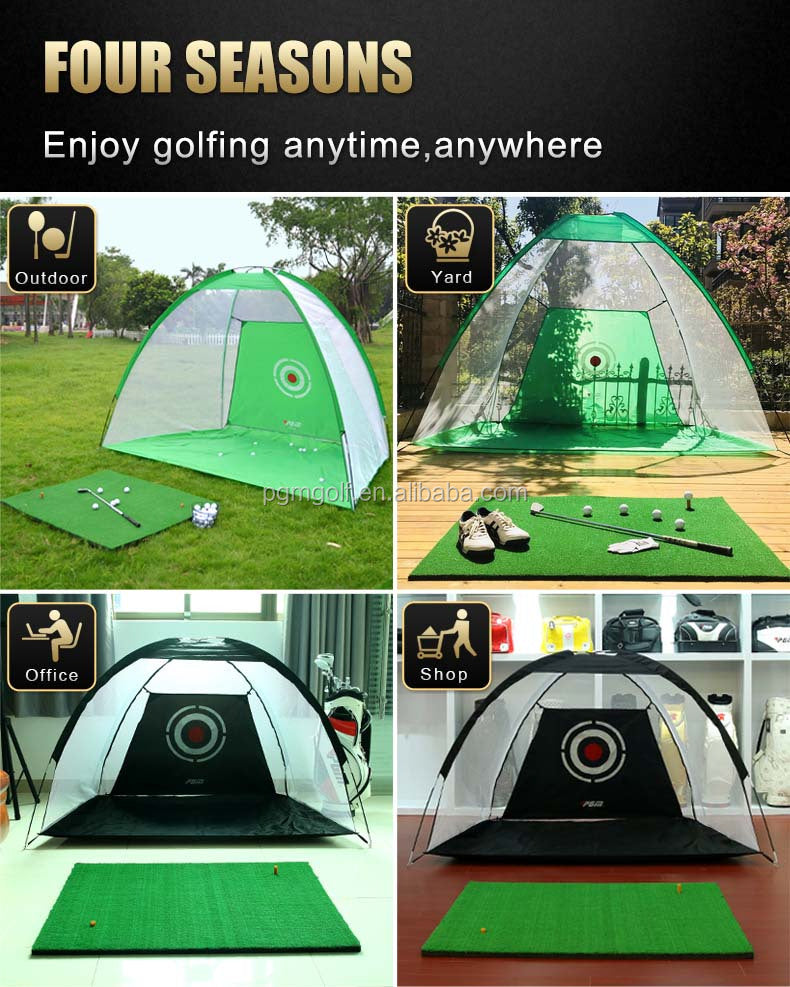 PGM LXW013 golf net cage practice outdoor backyard golf net with target