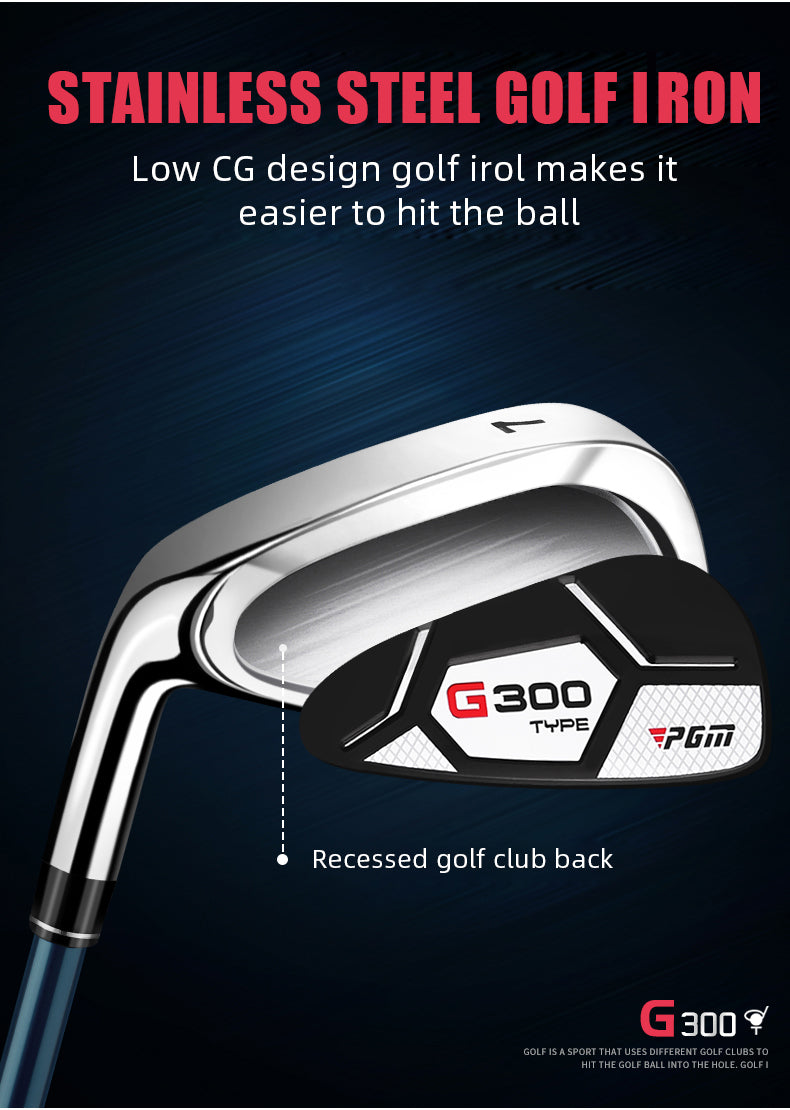 PGM MTG025 G300 left handed golf clubs sets mens graphite branded custom logo golf clubs