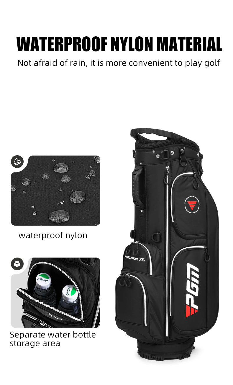 PGM QB119 custom waterproof golf stand bag lightweight nylon golf bags