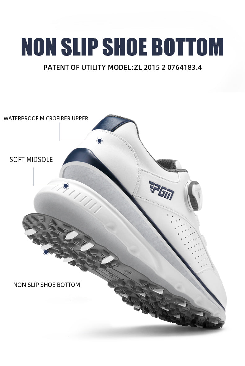 PGM XZ245 golf course shoes wholesale custom made blank golf shoes