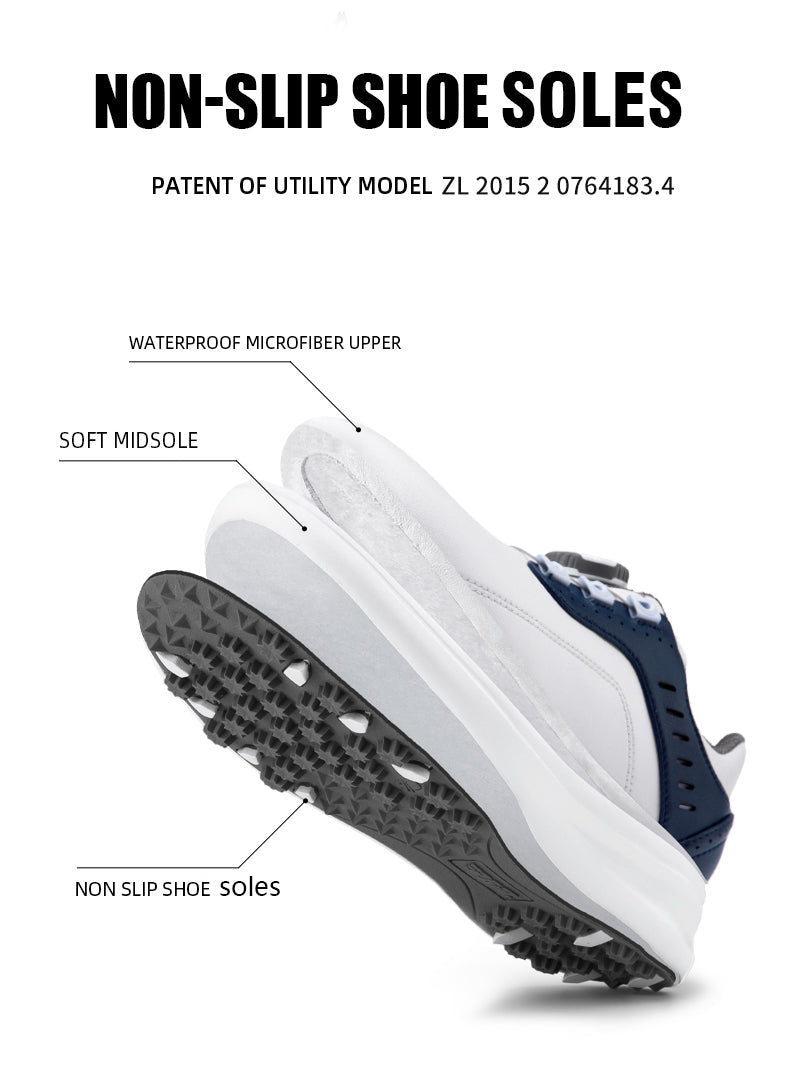 PGM XZ251 custom golf shoe manufacturer wholesale waterproof junior golf shoes with logo